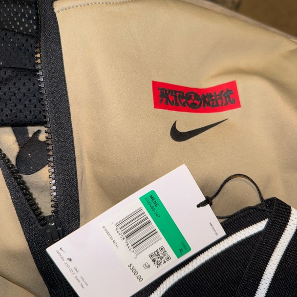 CU0469-247 Nike X Acronym Knit Khaki Brown Full Zip Size XL Track Jacket - Picture 6 of 6